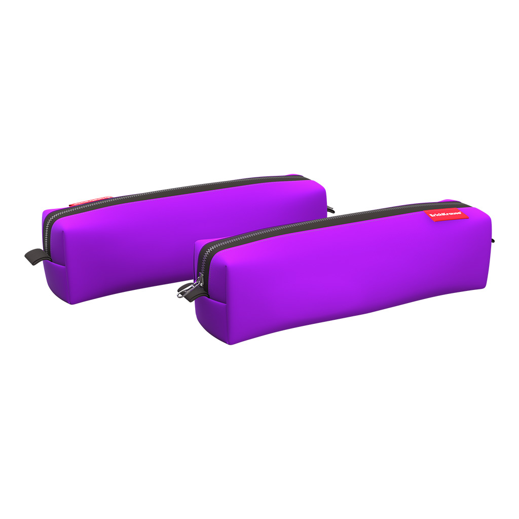 

Пенал квадро mini ErichKrause 210x50x50мм Neon Violet, Фиолетовый