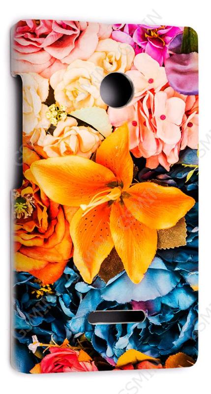 

Чехол Aksberry для Microsoft Lumia 532 Дизайн 9, Белый