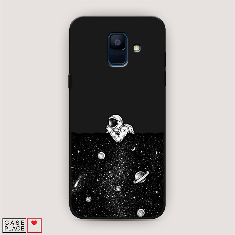 

Чехол Awog на Samsung Galaxy A6 "Космический сон", Серый, 25952-1