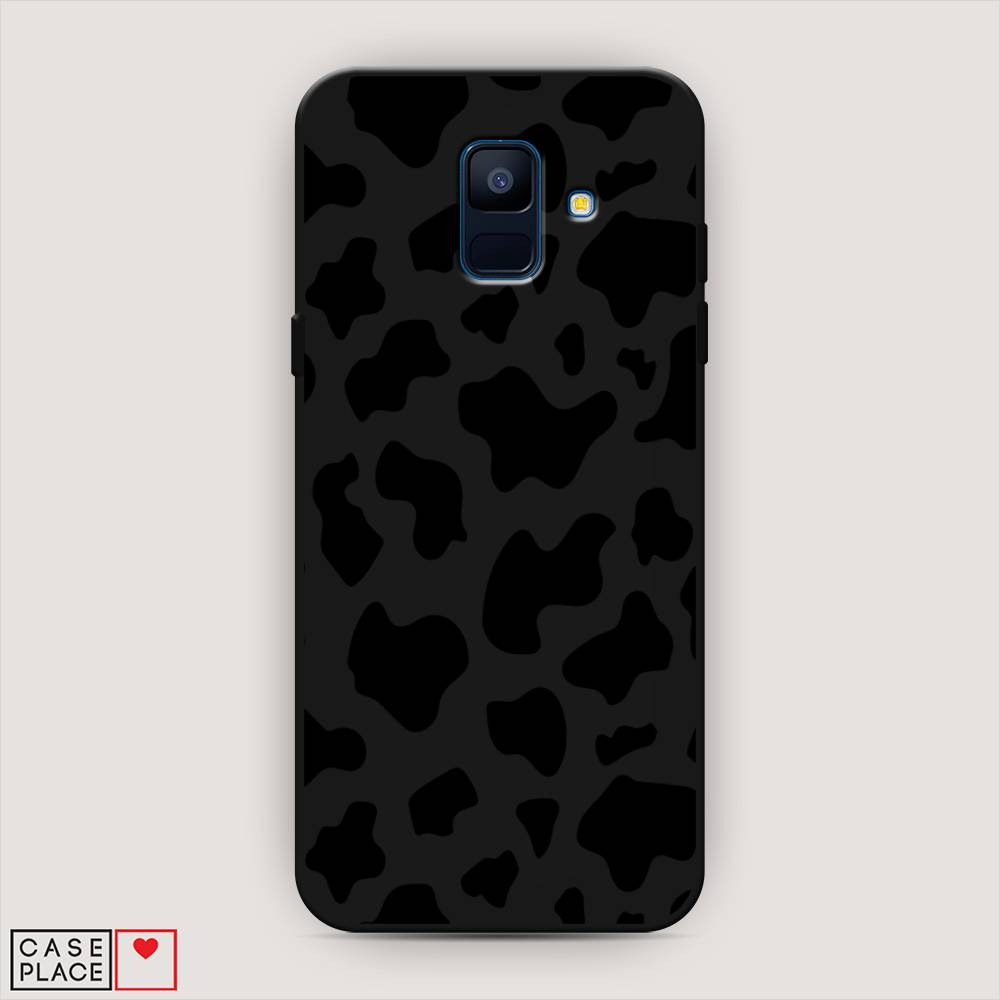 

Чехол Awog на Samsung Galaxy A6 "Пятна коровы черные", Черный, 25952-1