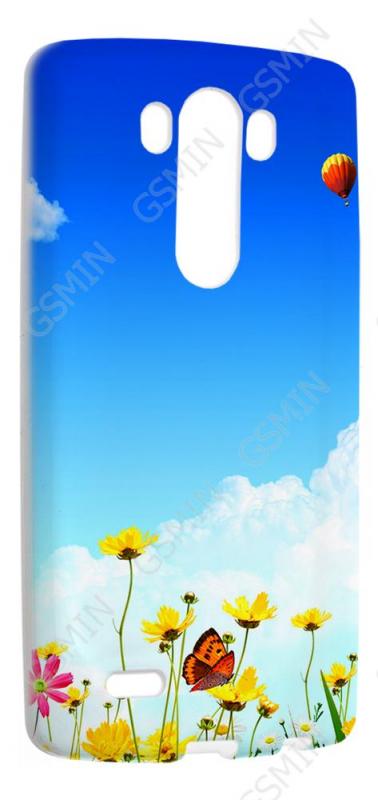 

Чехол NoBrand для LG G3 Дизайн 54, Белый