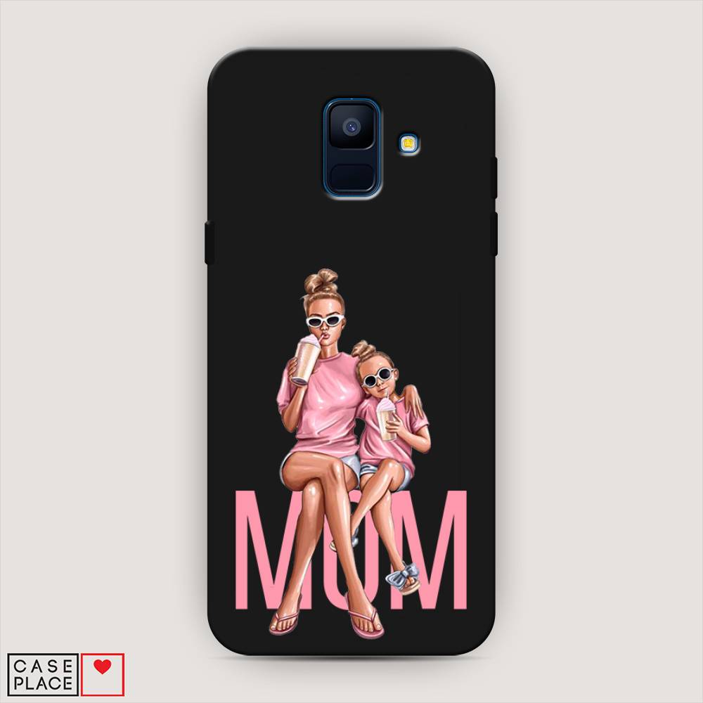 

Чехол Awog на Samsung Galaxy A6 "Lovely mom", Синий;бежевый;розовый, 25952-1