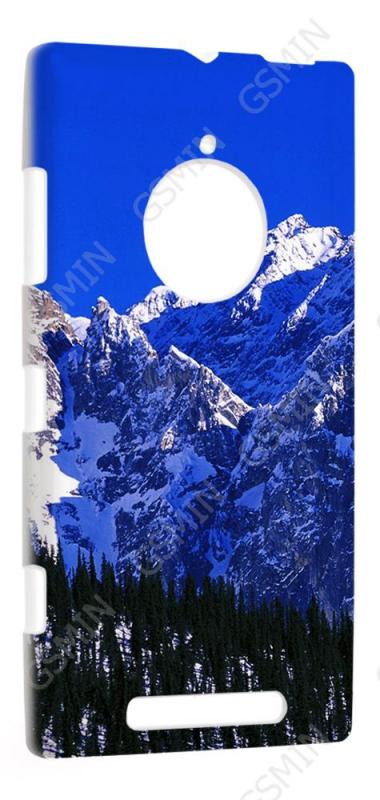 

Чехол NoBrand для Nokia Lumia 830 Дизайн 47, Белый