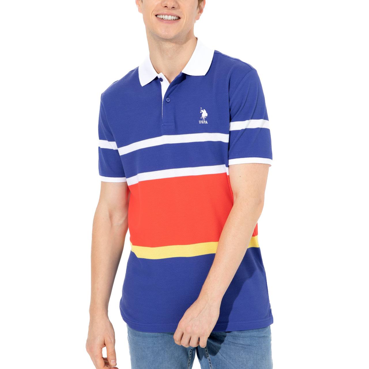 

Футболка мужская U.S. POLO Assn. g081sz0110kaliman синяя L, Синий, g081sz0110kaliman