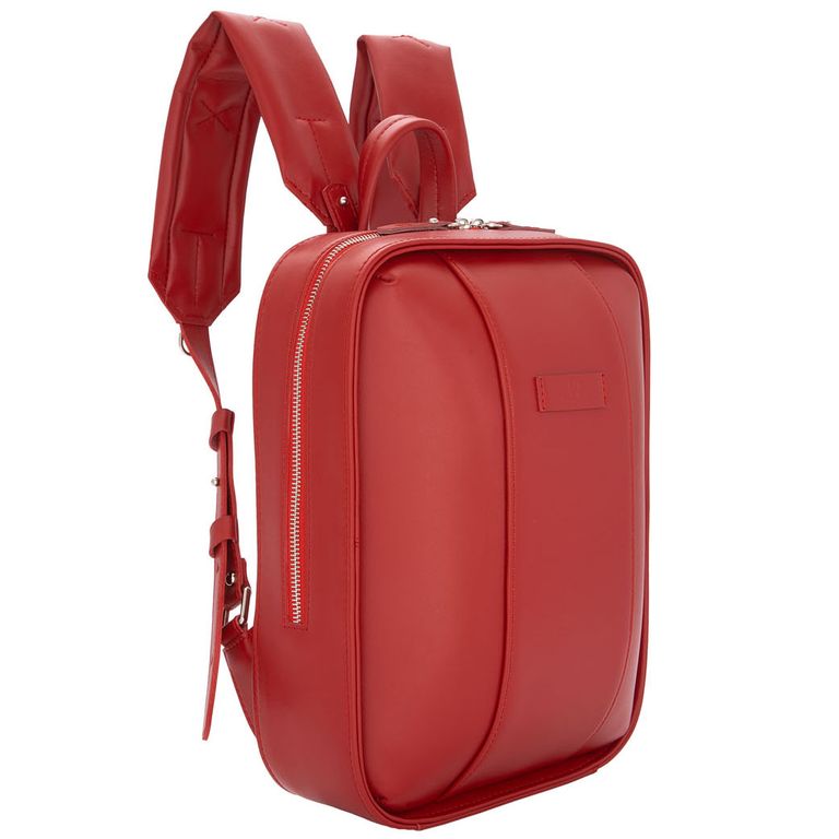 Рюкзак женский Boxxy BOMBER 3001 красный, 27х12х34 см