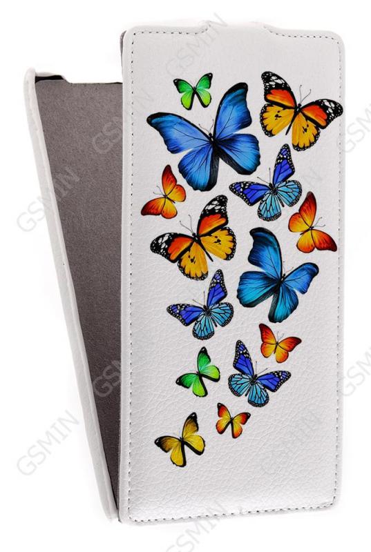 

Кожаный чехол для Lenovo A880 Art Case (Белый) (Дизайн 3/3)