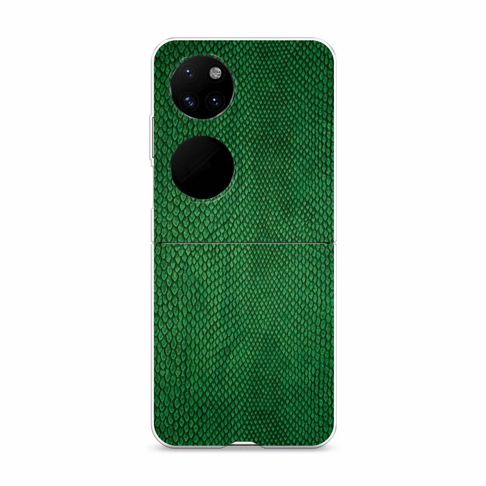 

Чехол Awog "Изумрудная змея" для Huawei P50 pocket, 6107440-2