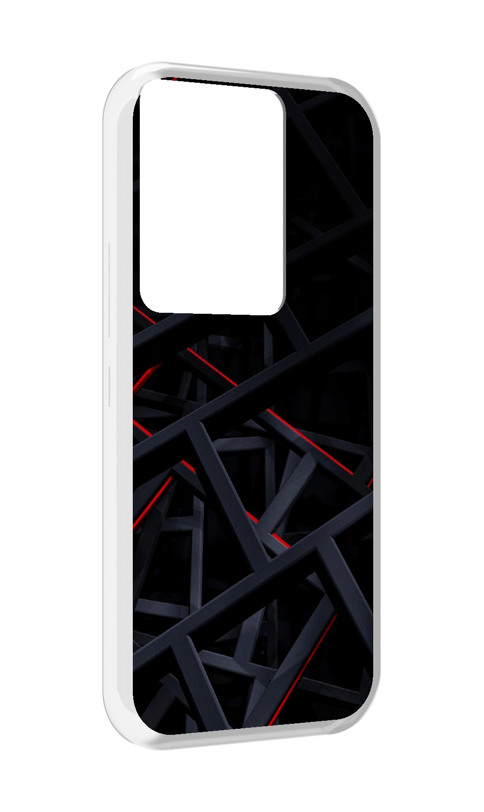 

Чехол MyPads Геометрия для Itel Vision 3 Plus / Itel P38 Pro, Прозрачный, Tocco