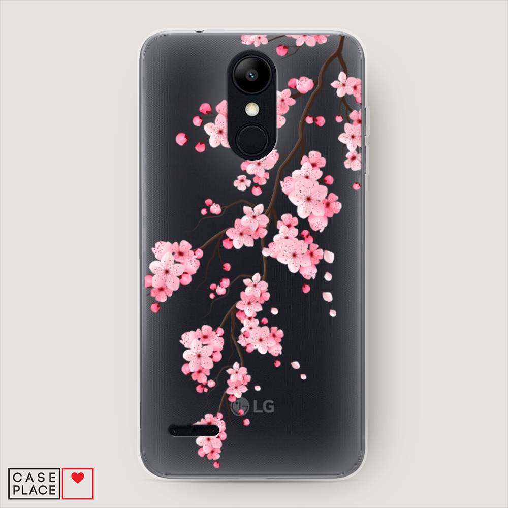 фото Чехол awog "розовая сакура" для lg k9 (k8 2018)