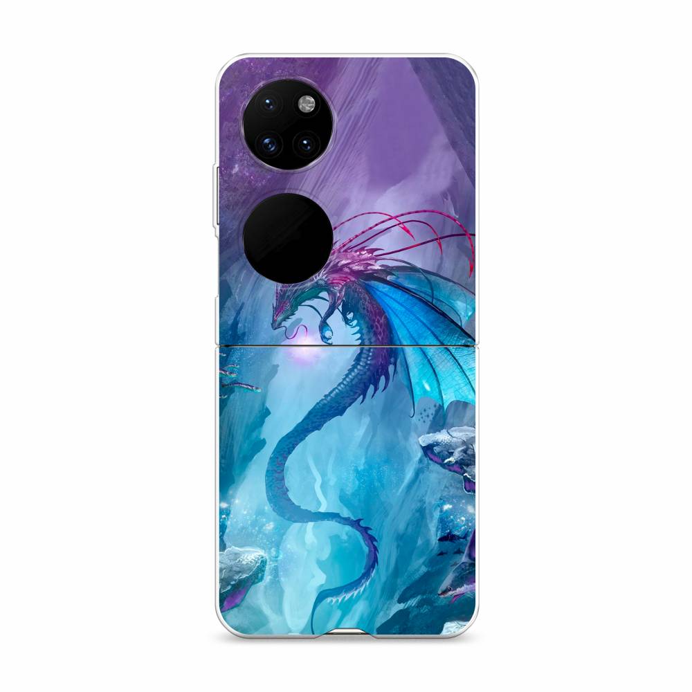 

Чехол Awog "Водный дракон" для Huawei P50 pocket, 6107440-1
