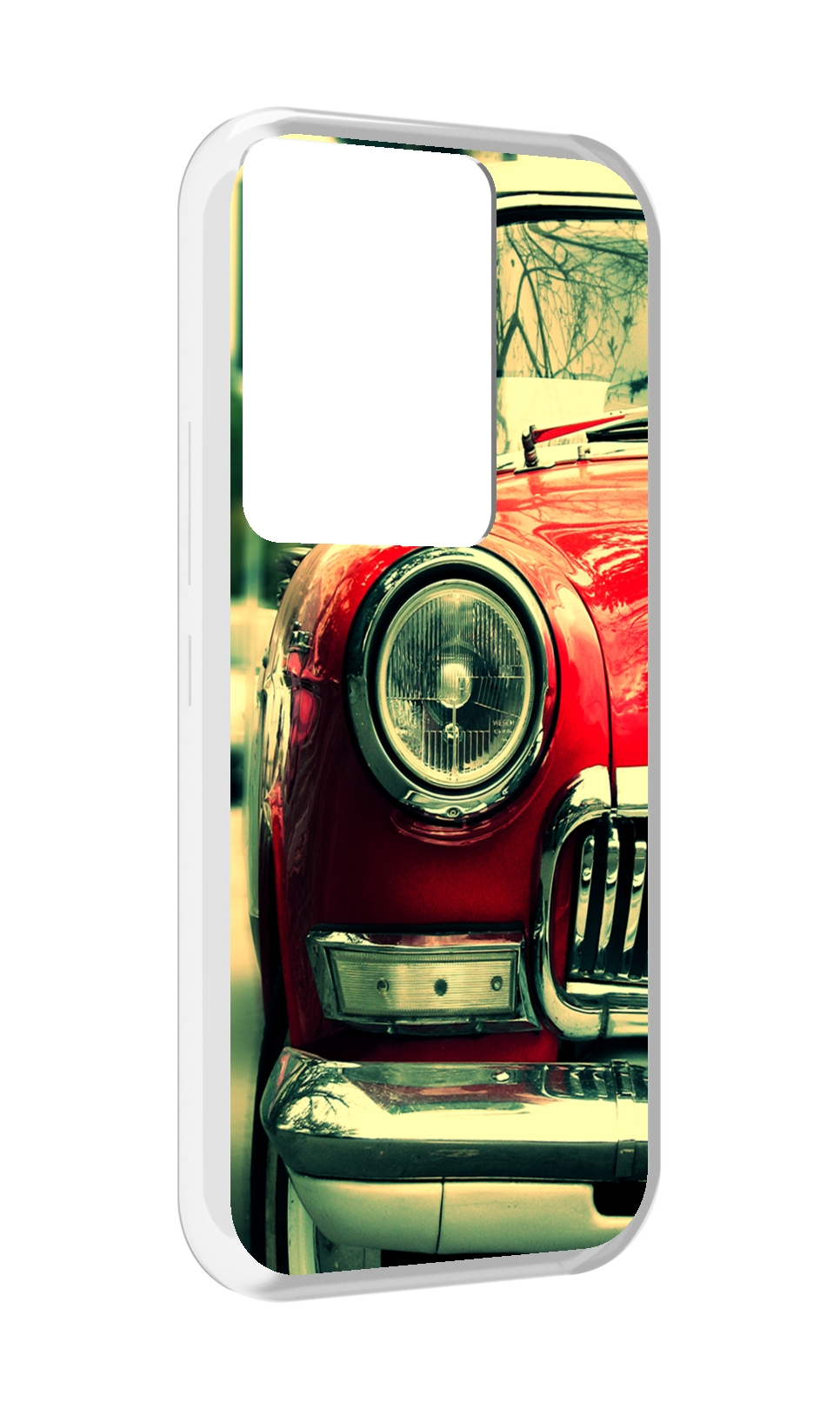 

Чехол MyPads Винтажная-машина мужской для Itel Vision 3 Plus / Itel P38 Pro, Прозрачный, Tocco