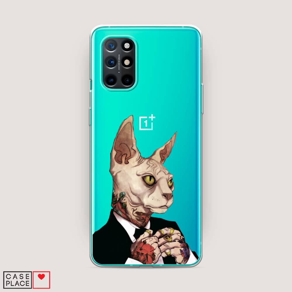 

Чехол Awog на OnePlus 8T / ВанПлас 8T "Татуированный сфинкс", Бежевый;черный;красный, 151150-7