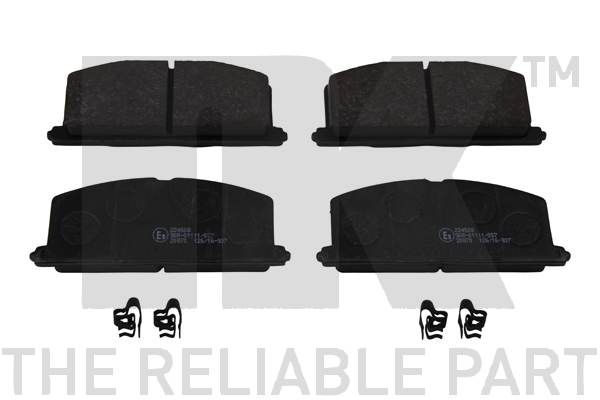 

Тормозные колодки Nk 224508, ТОРМОЗНАЯ КОЛОДКА Nk 224508 Nk 224508