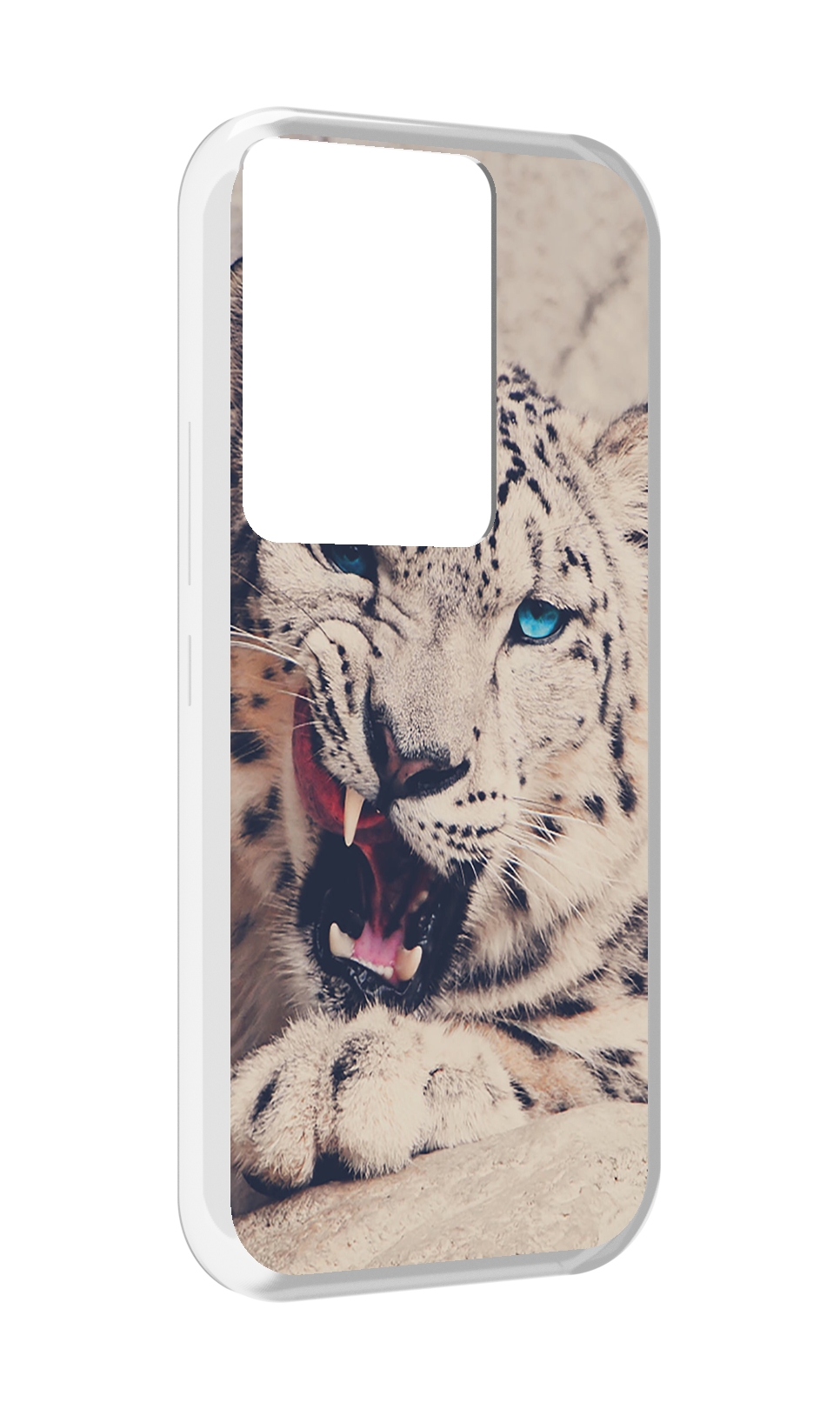 

Чехол MyPads Барсюня для Itel Vision 3 Plus / Itel P38 Pro, Прозрачный, Tocco