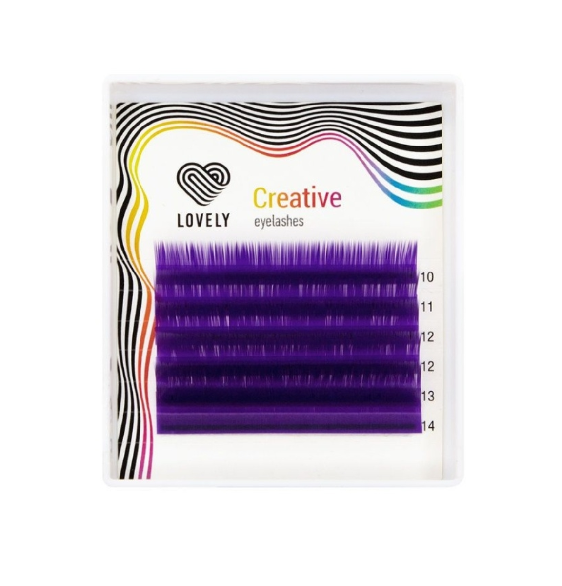 

Цветные Lovely Mini, Фиолетовые, D, 0.10, 6-8 mm, 6 линий, 4627154599158
