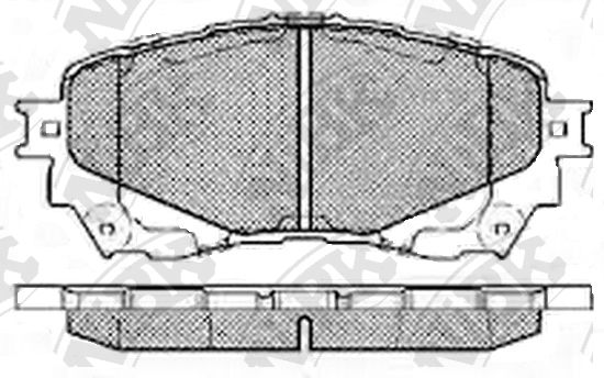 

Тормозные колодки NiBK передние дисковые для Mazda 6 2.0, 2.2D 2012- PN25002, PN25002-NIBK колодки дисковые п. Mazda 6 2.0/2.2D 12>