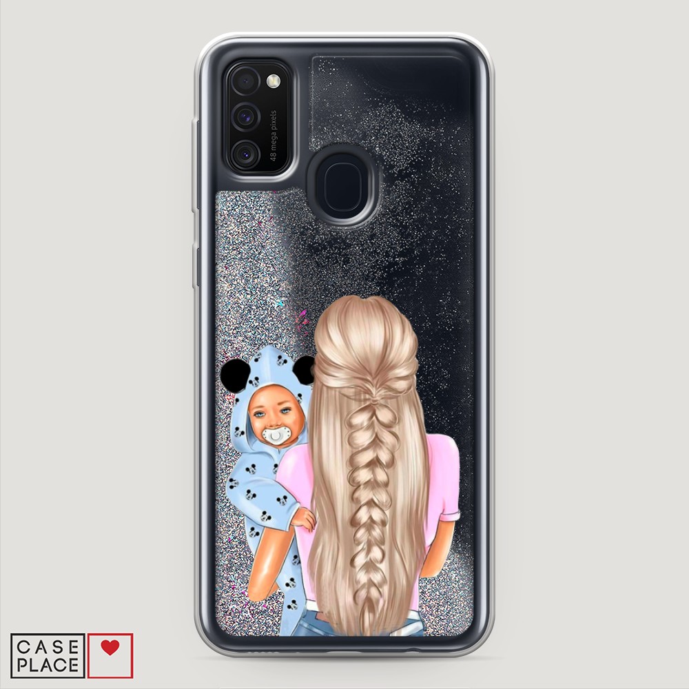 

Чехол Awog на Samsung Galaxy M30s "Молодая мама", Разноцветный, 29891-1