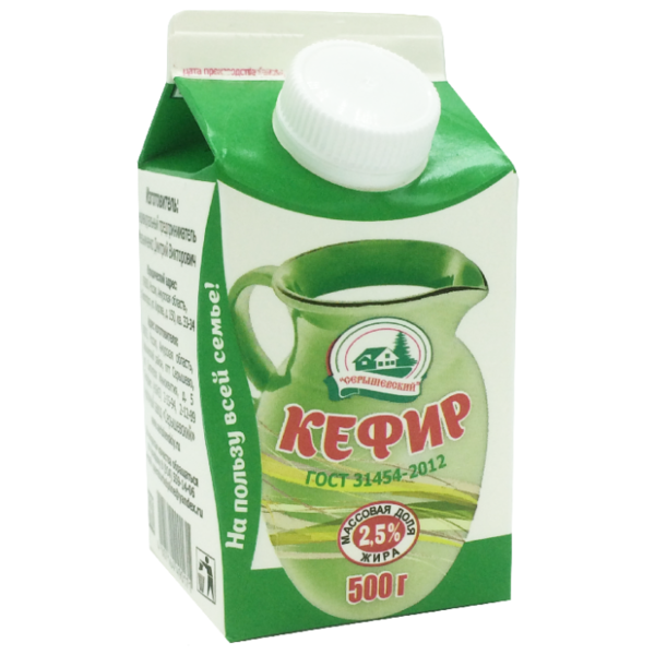 

Кефир Мельница 2,5% бзмж 500 мл