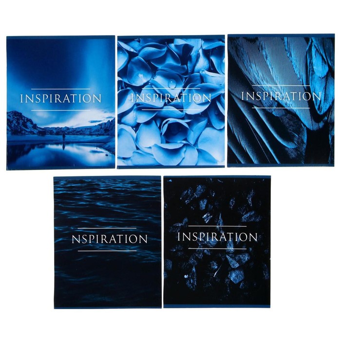 

Тетрадь 48 листов в клетку Calligrata "Вдохновение", обложка мелованный картон, УФ-лак, бл