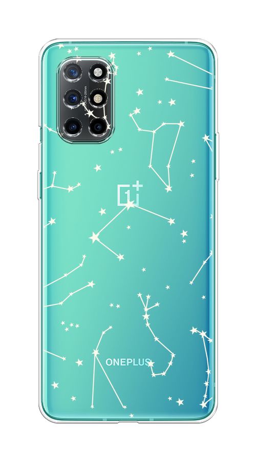 

Чехол Awog на OnePlus 8T / ВанПлас 8T "Созвездия", Прозрачный;серый;бежевый, 151150-7