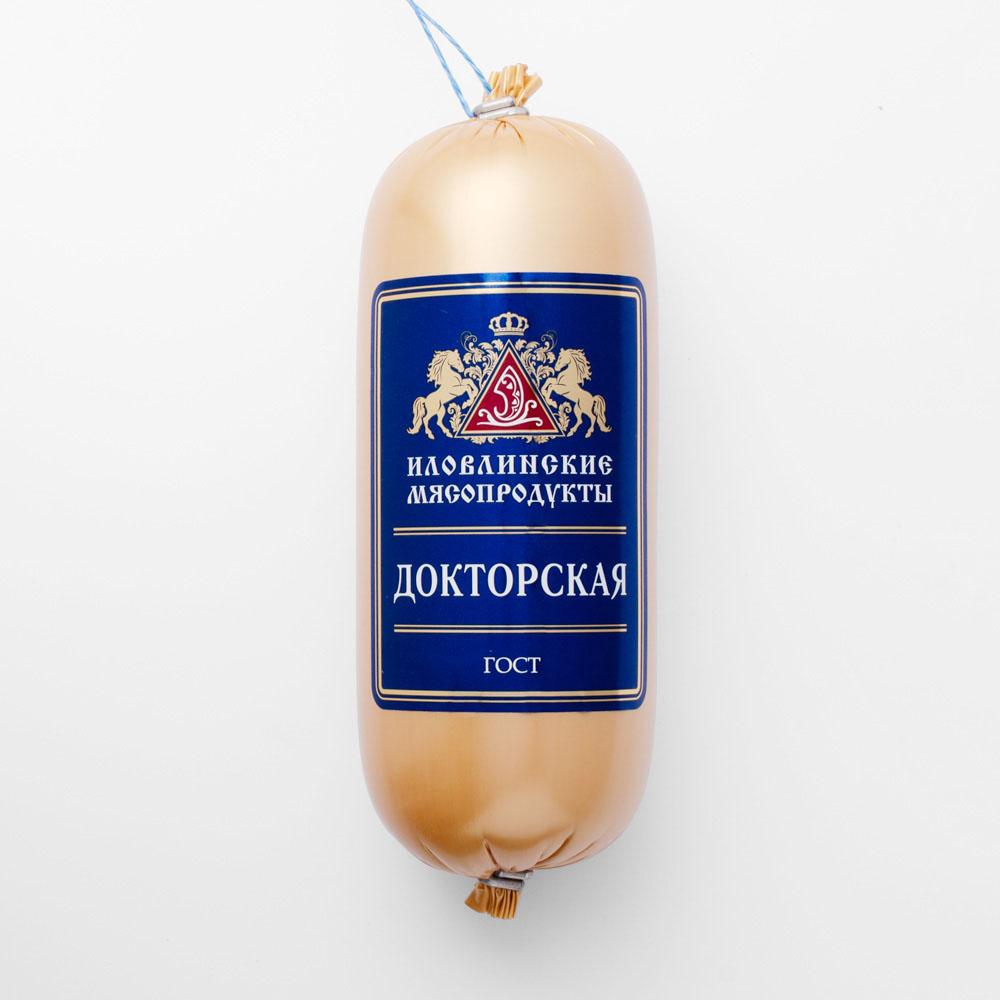

Колбаса Иловлинские мясопродукты Докторская Гост вареная 450 г