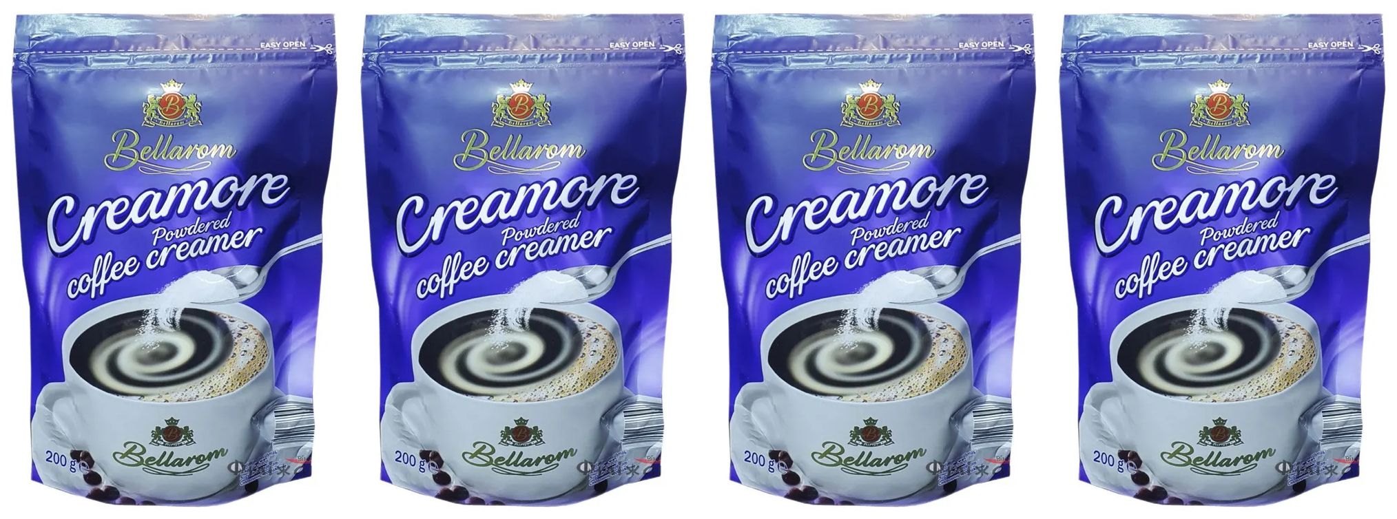 Сухие сливки Bellarom Creamore Powdered Coffee Creamer, 200 г х 4 шт