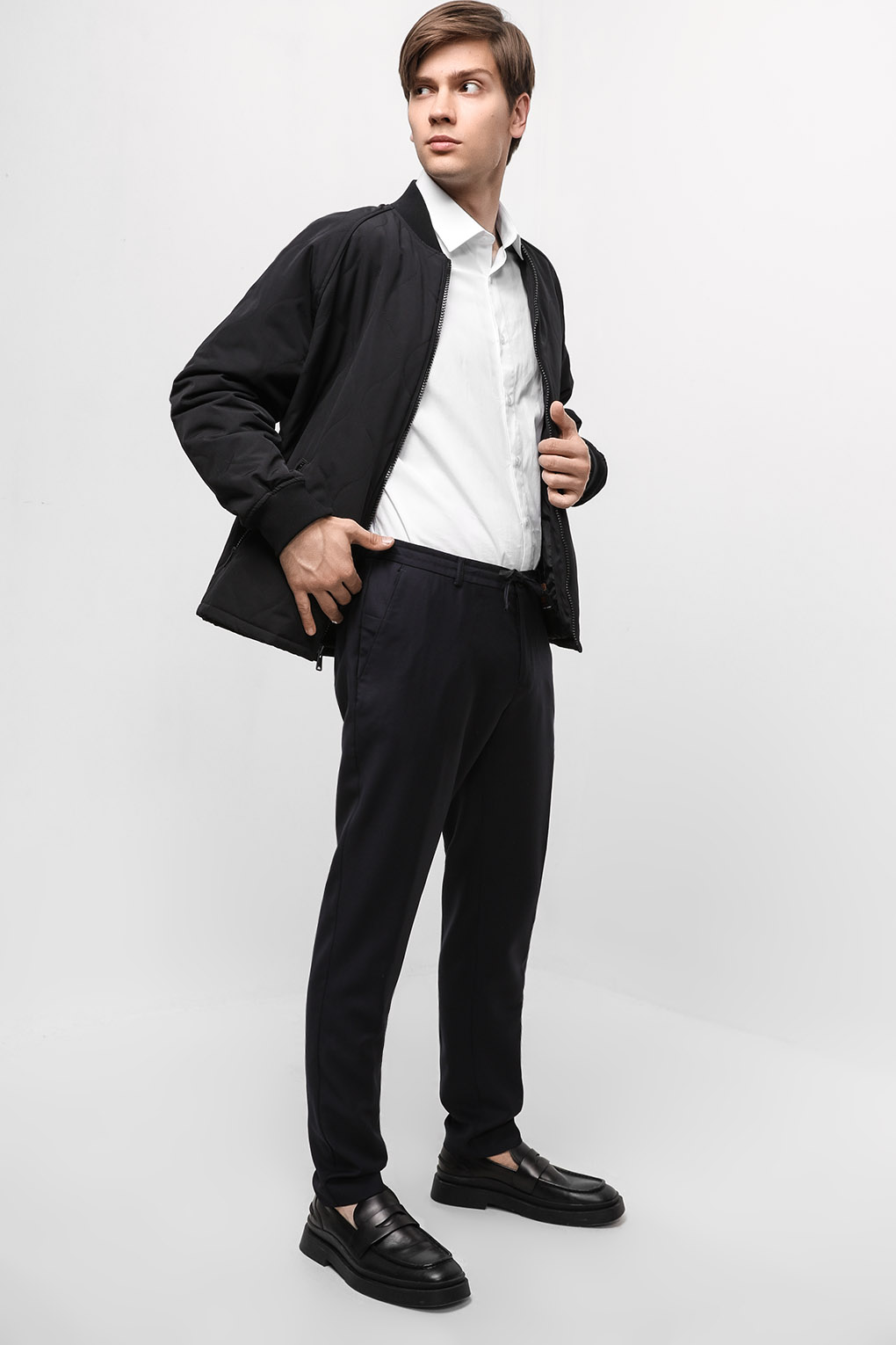 

Брюки мужские D.Molina DM22072201-205 синие 2XL, Синий, DM22072201-205