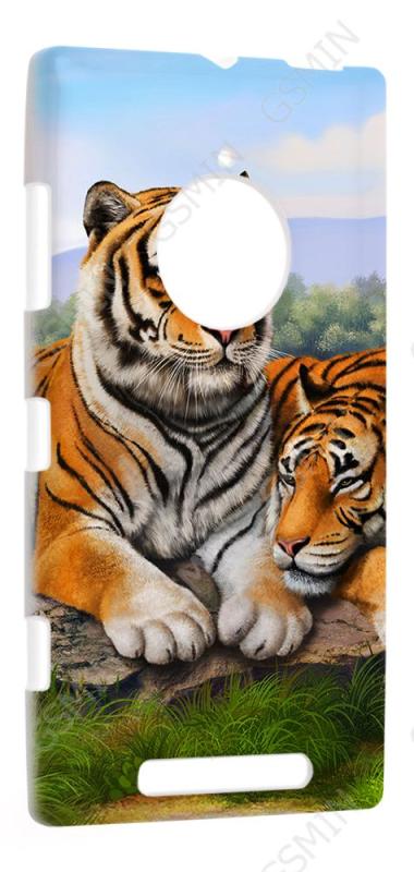 

Чехол силиконовый для Nokia Lumia 830 TPU (Белый) (Дизайн 111)