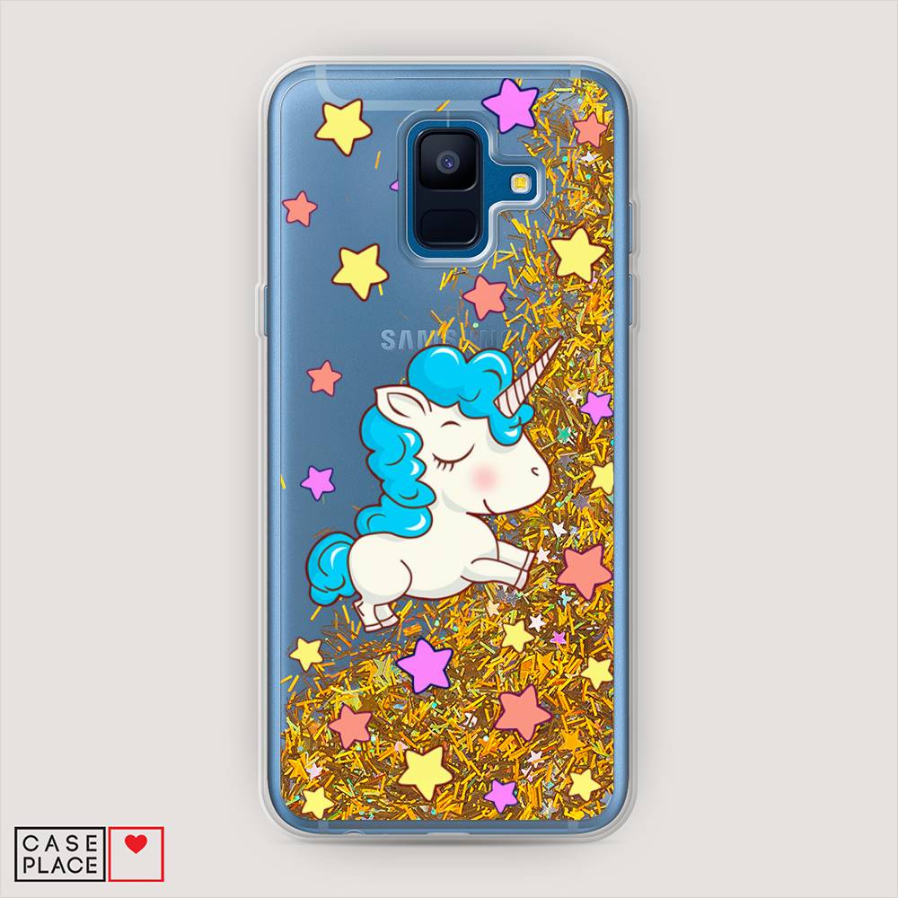 

Чехол Awog "Звездный единорог" для Samsung Galaxy A6