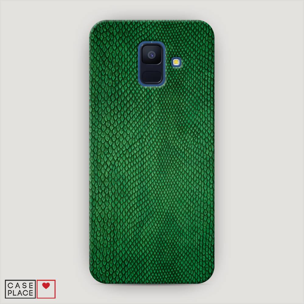 

Чехол Awog "Изумрудная змея" для Samsung Galaxy A6