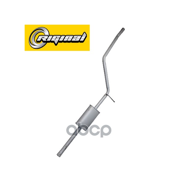 RIGINAL RG6001547675_глушитель средняя часть Renault Logan 1.4-1.6 04