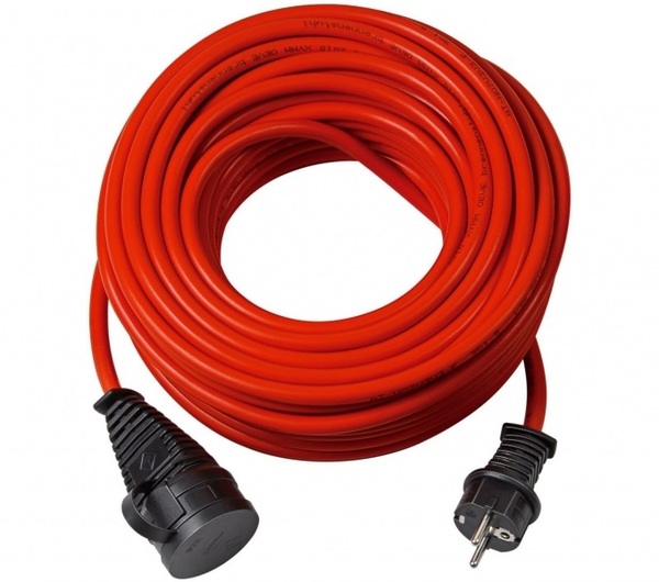 фото Удлинитель brennenstuhl quality extension cable 1169830, красный, 10 м