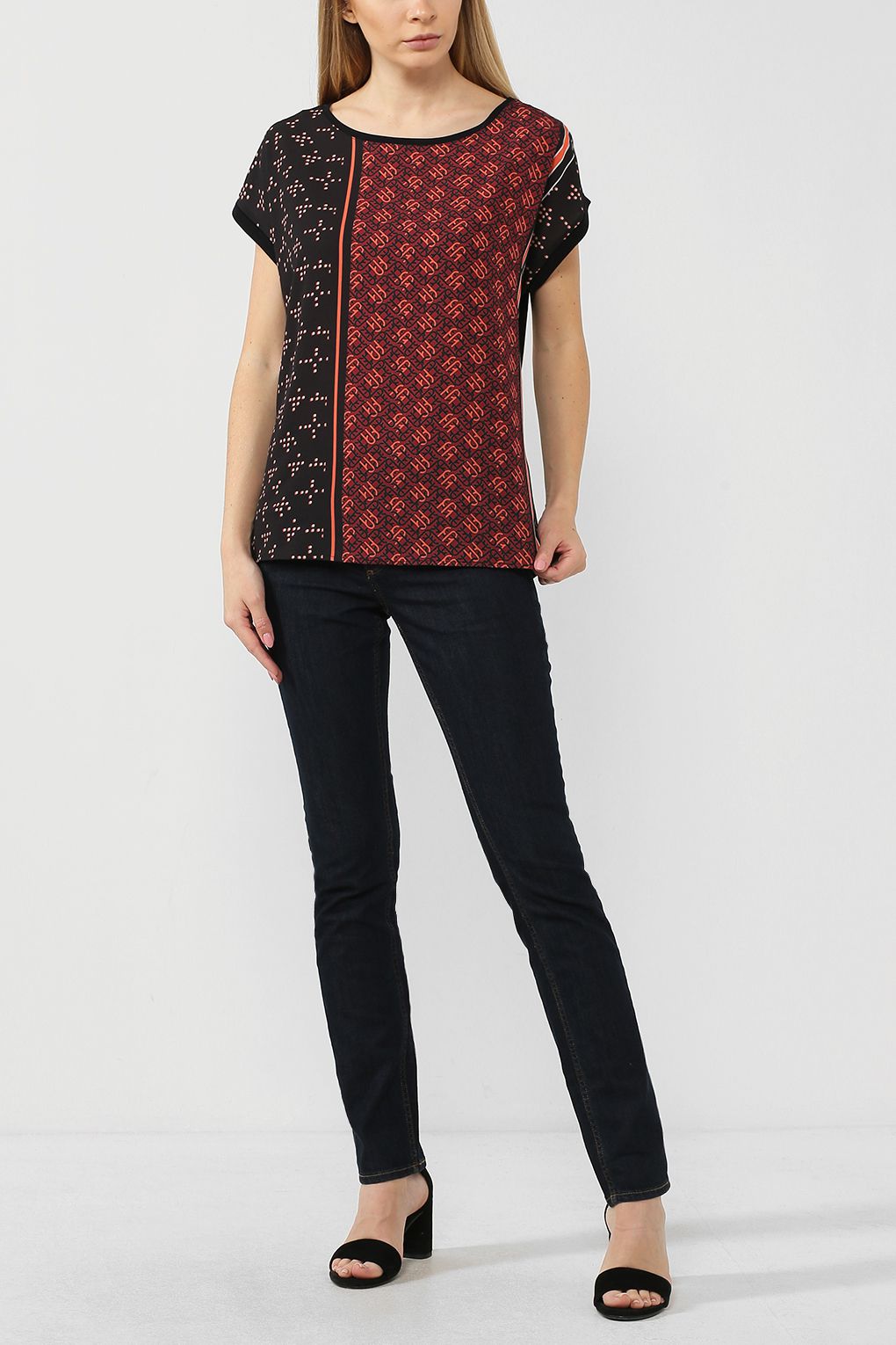

Футболка женская Esprit Collection 080EO1K310 черная XS, 080EO1K310