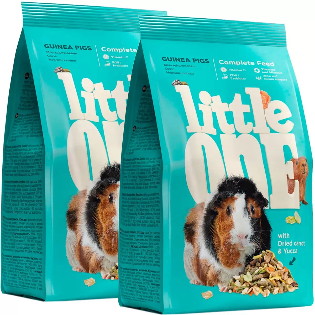 

Сухой корм для морских свинок LITTLE ONE GUINEA PIGS, 2шт по 900г, LITTLE ONE GUINEA PIGS корм для морских свинок (900 гр х 2 шт)