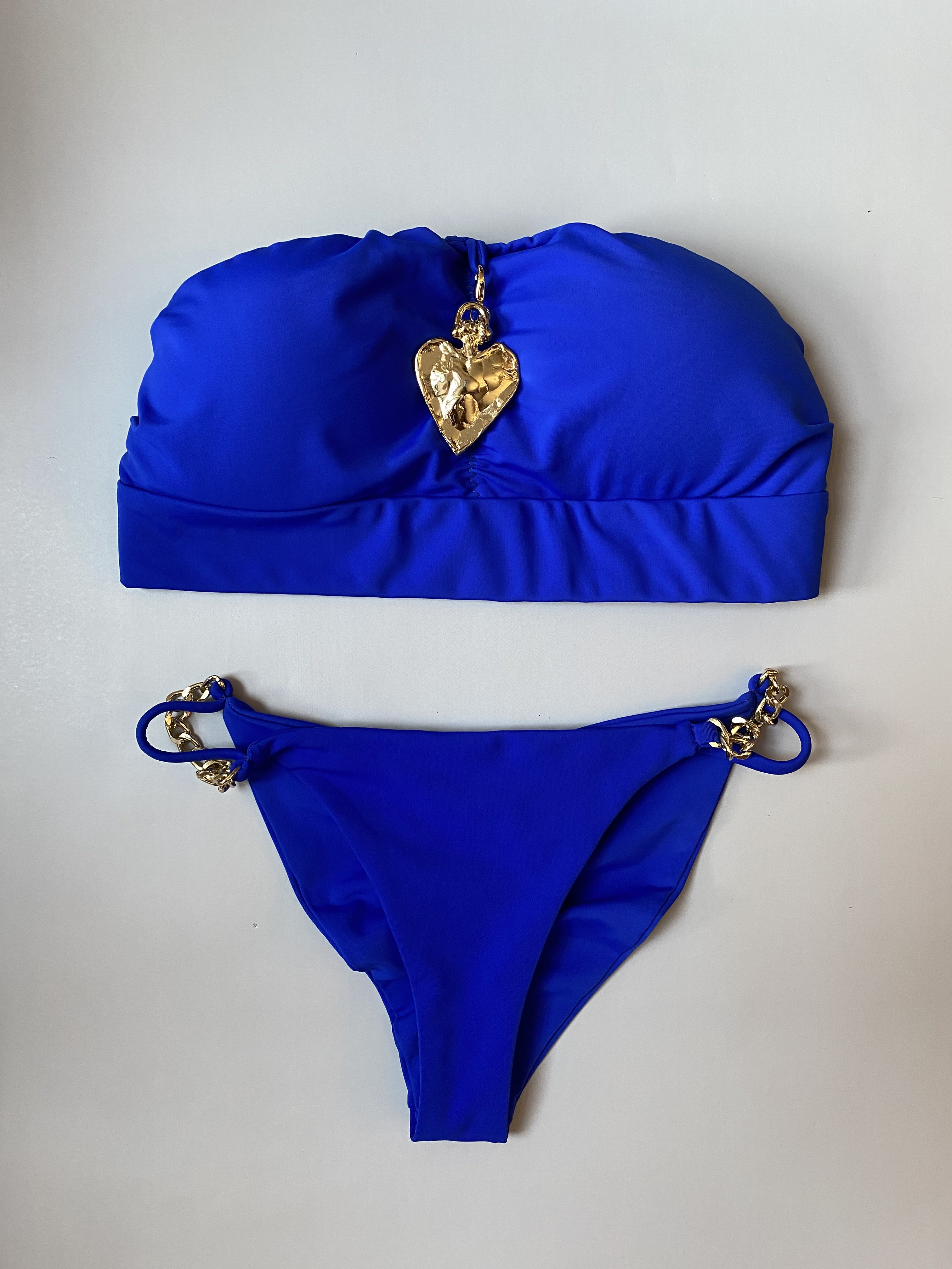 

Купальник раздельный женский Balibikini Джаст синий XS, Джаст
