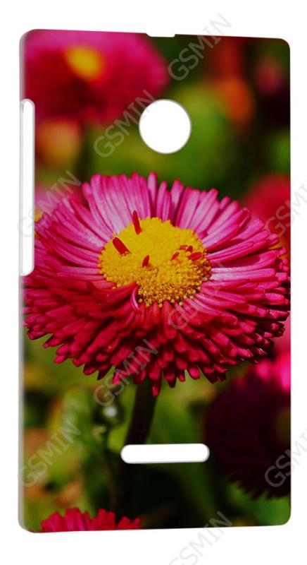 

Чехол NoBrand для Microsoft Lumia 435 Дизайн 170, Белый