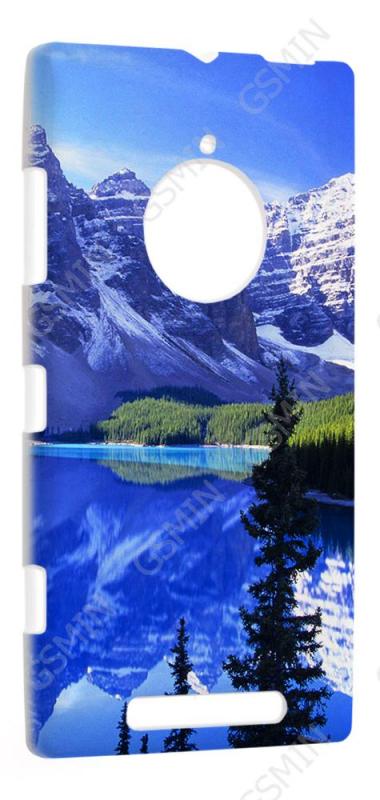 

Чехол NoBrand для Nokia Lumia 830 Дизайн 40, Белый