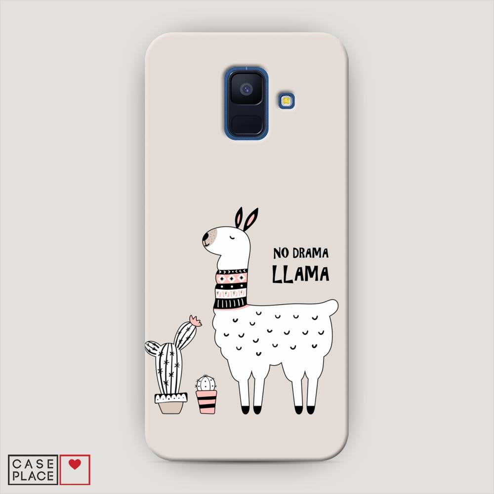 

Чехол Awog "No drama LLama" для Samsung Galaxy A6