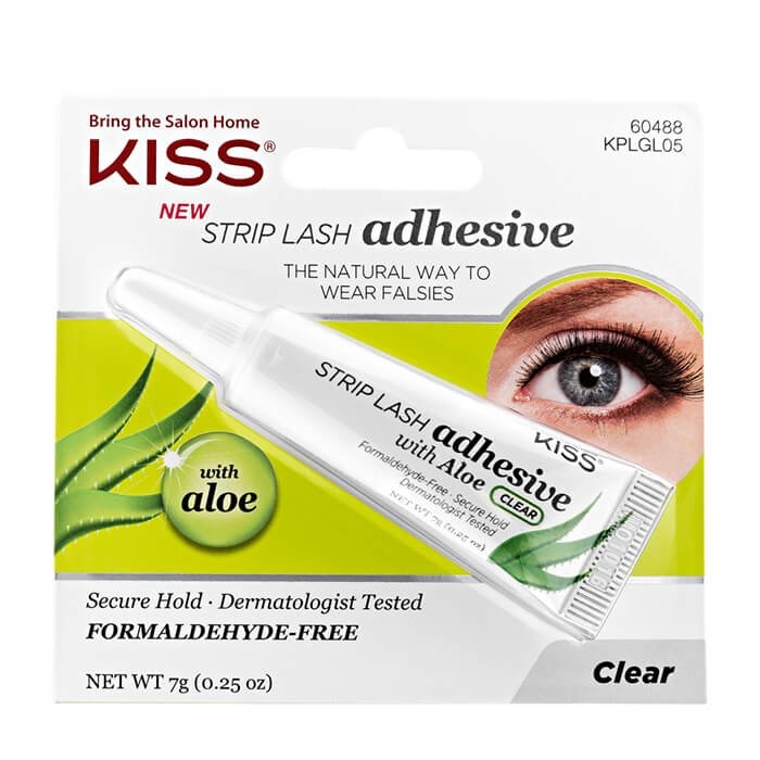 фото Клей для накладных ресниц kiss strip eyelash adhesive 24h