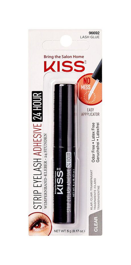 Клей для накладных ресниц Kiss Strip Eyelash Adhesive 24H