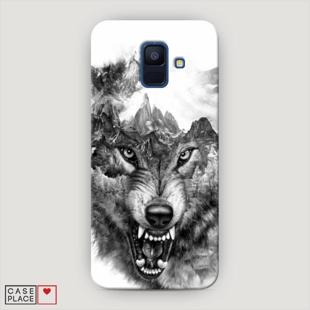 

Чехол Awog "Волк в горах" для Samsung Galaxy A6