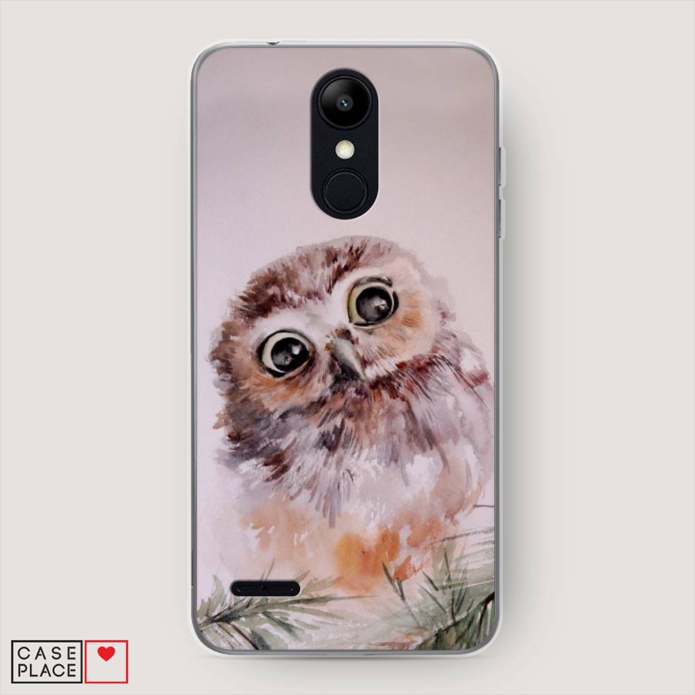 

Чехол Awog на LG K9 (K8 2018) "Сова на розовом", Розовый;коричневый, 83750-1