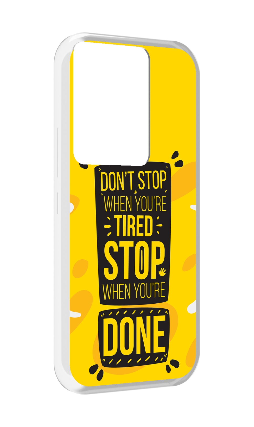 

Чехол MyPads yellow-done для Itel Vision 3 Plus / Itel P38 Pro, Прозрачный, Tocco