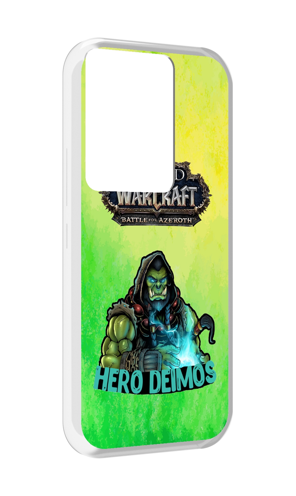 

Чехол MyPads world-of-warcraft мужской для Itel Vision 3 Plus / Itel P38 Pro, Прозрачный, Tocco