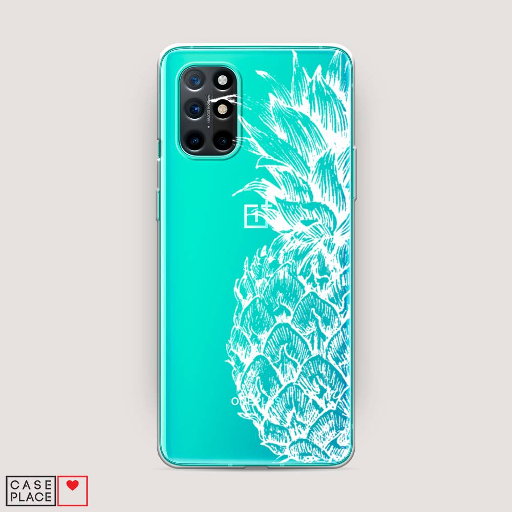 фото Чехол awog "ананас графика белая" для oneplus 8t