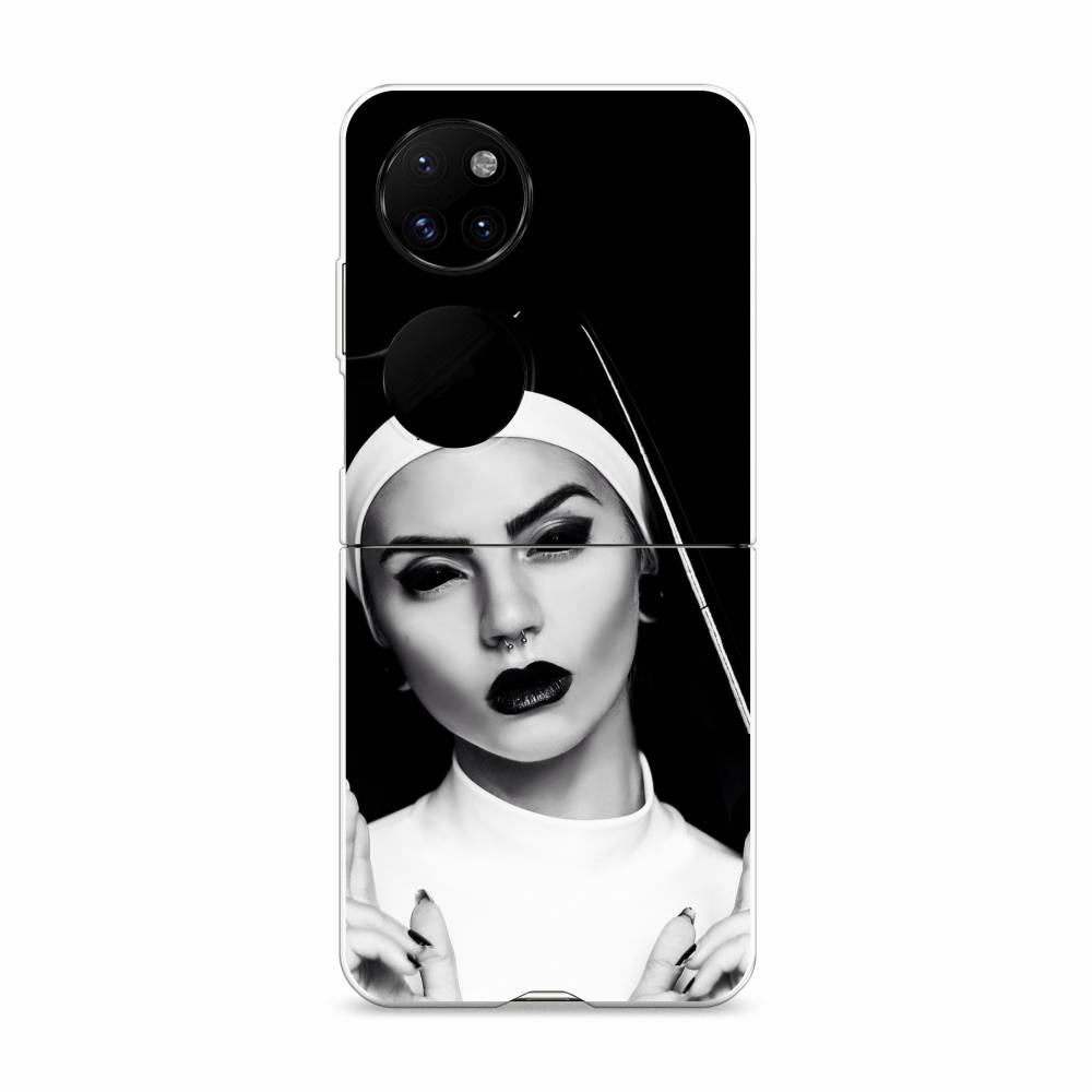 

Чехол Awog "Черная монашка" для Huawei P50 pocket, 6107440-7