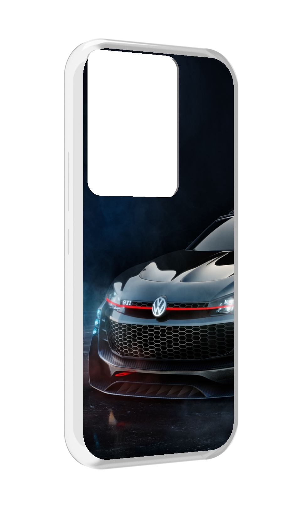 

Чехол MyPads volkswagen 2 мужской для Itel Vision 3 Plus / Itel P38 Pro, Прозрачный, Tocco