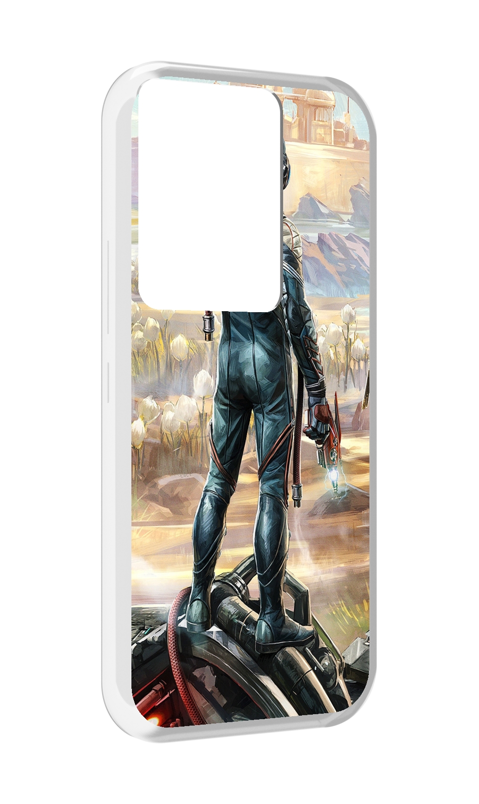

Чехол MyPads the-outer-worlds для Itel Vision 3 Plus / Itel P38 Pro, Прозрачный, Tocco