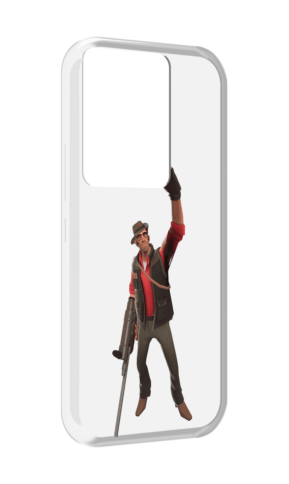 

Чехол MyPads team-fortress-2 для Itel Vision 3 Plus / Itel P38 Pro, Прозрачный, Tocco
