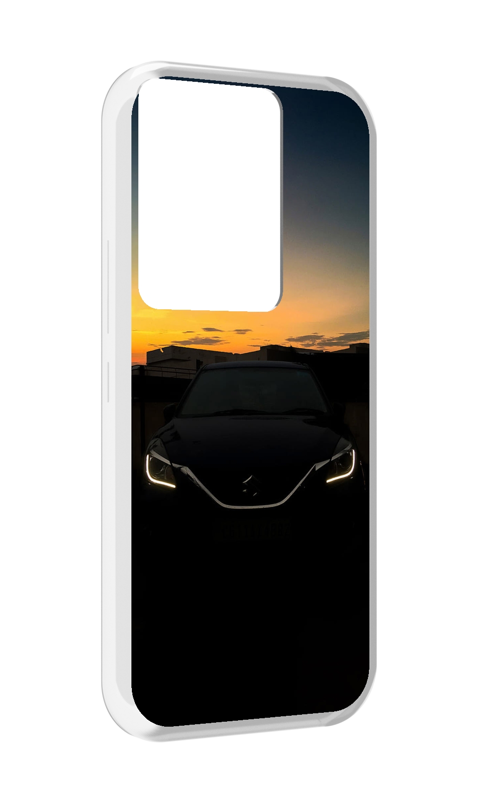 

Чехол MyPads suzuki 2 мужской для Itel Vision 3 Plus / Itel P38 Pro, Прозрачный, Tocco